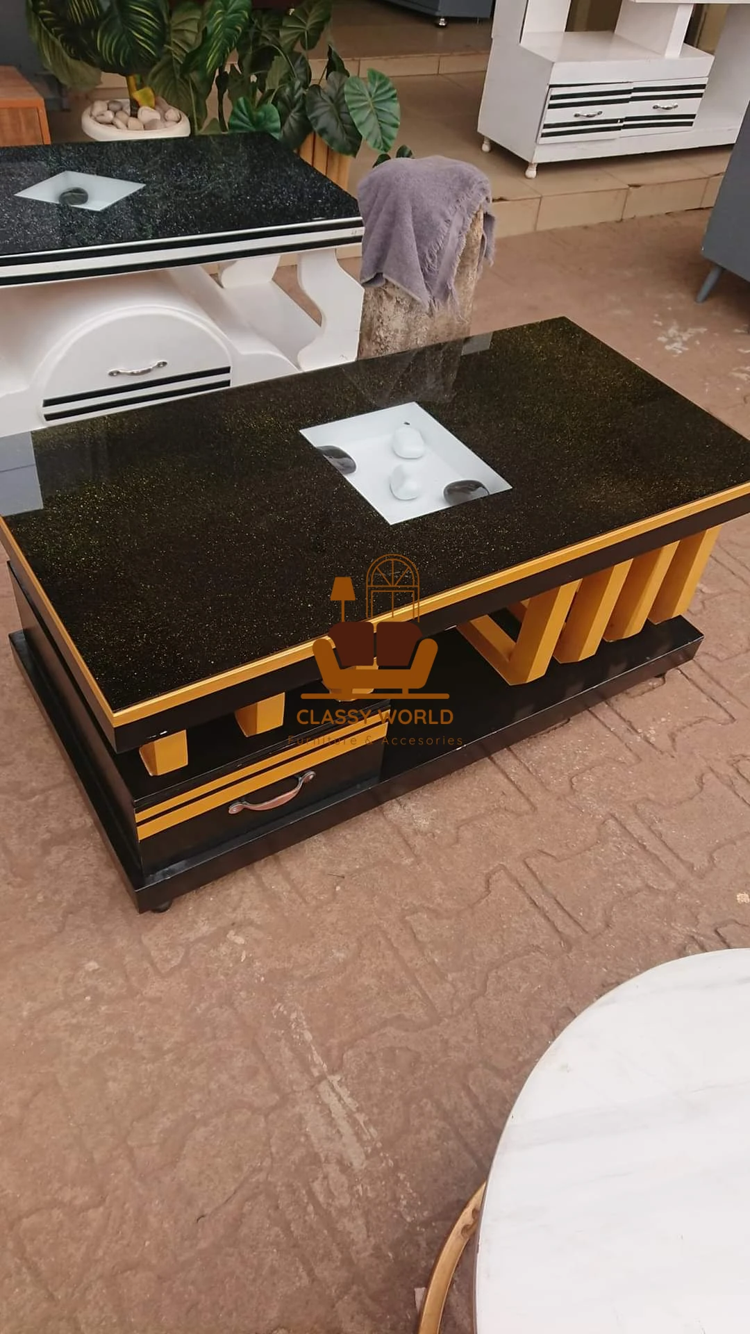 Brown Colored Coffee Table