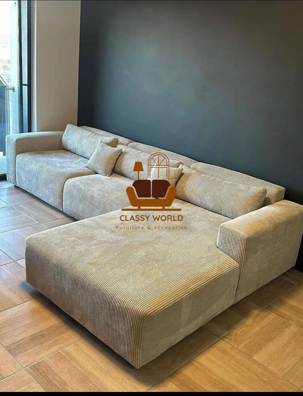 Mini L-Shape Sofa Bed